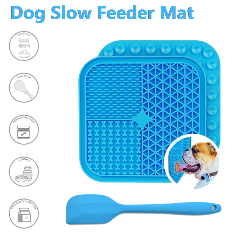 Peanut Butter Snack - Dog Slow Feeder Mat,Relieve Anxiety Lick