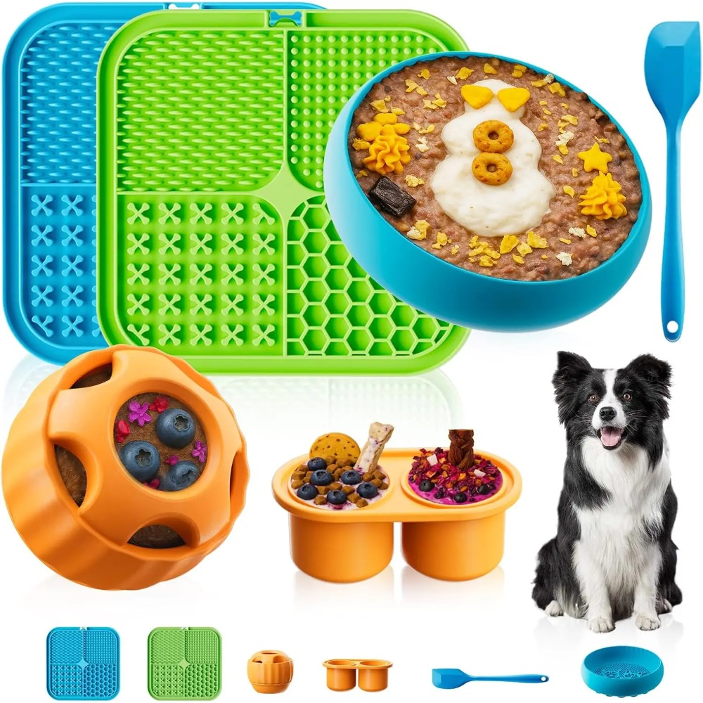 Peanut Butter Snack - Dog Enrichment Toys 6 Pack Lick