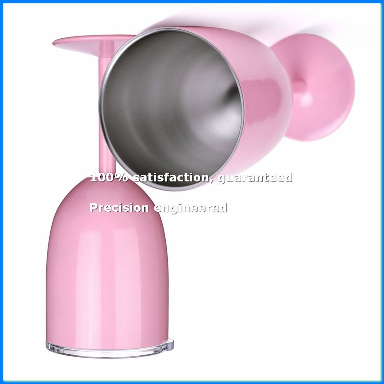 Food & Snacks Colouring Book - 2PCS Insulated Pink Wine Glasses Double