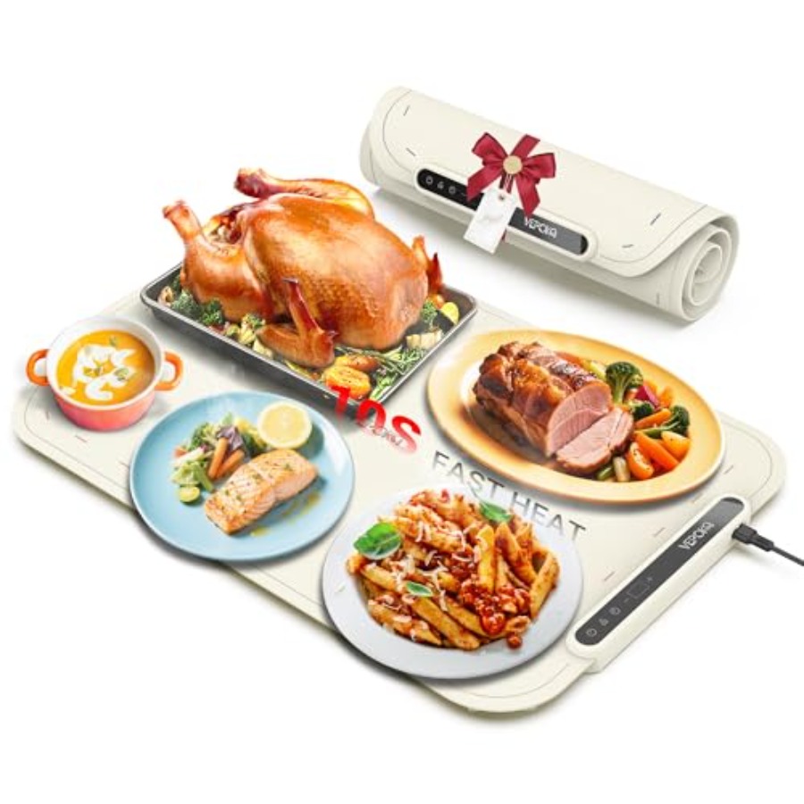 Warming Mat for Food, VEPOKA F - Food & Snacks Colouring Book recensie en prijs