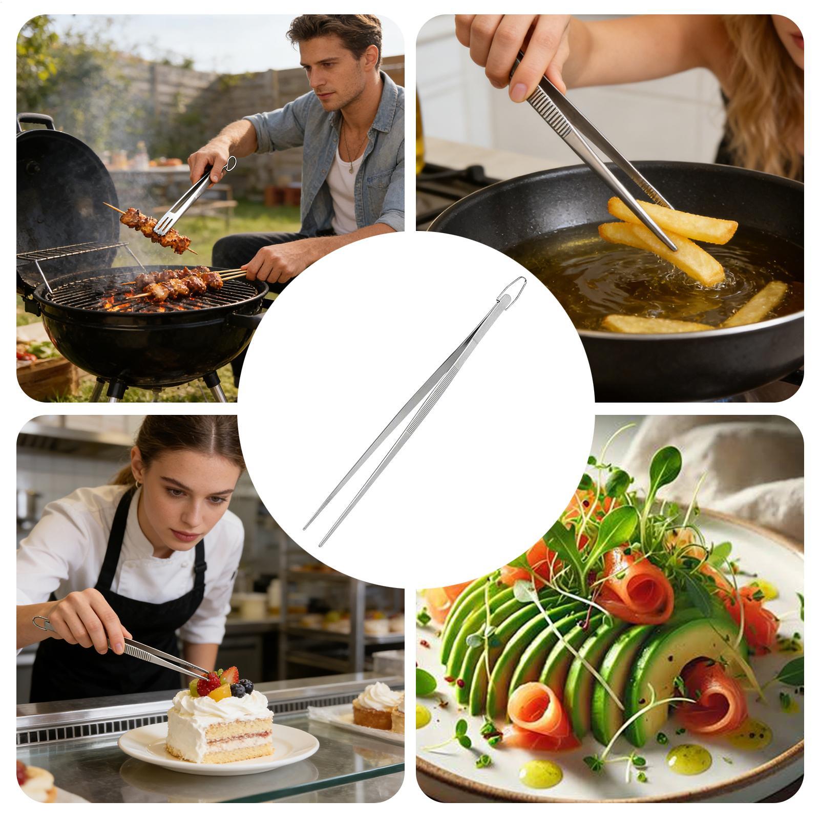 Cooking Tongs Tweezers Food To - Food Snacks Party recensie en prijs
