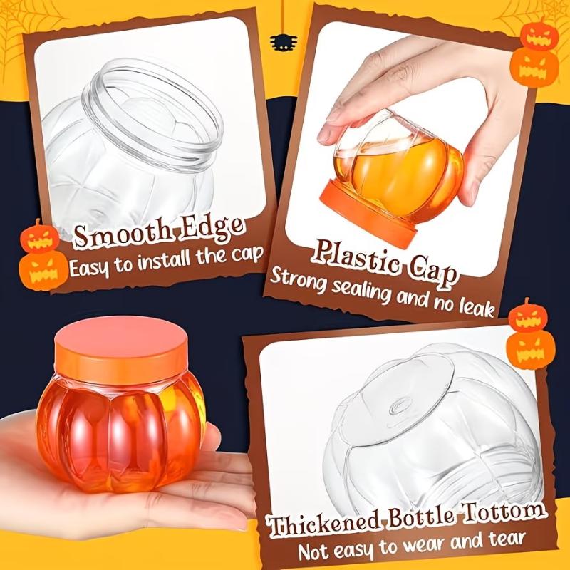 5/10pcs Pumpkin Jar Transparen - Food Snacks Party recensie en prijs