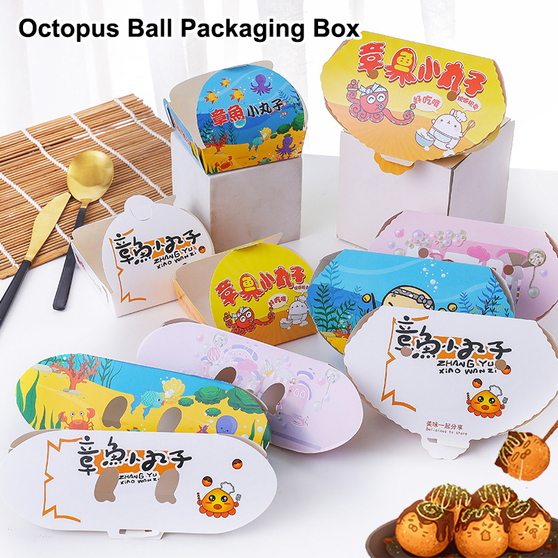 100Pcs Disposable Cartoon Octo - Food Snacks Party recensie en prijs