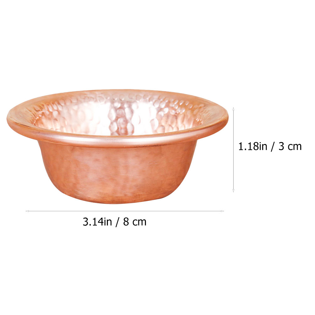 Copper Bowl for Water Home Dec - Food Snacks Ideas recensie en prijs