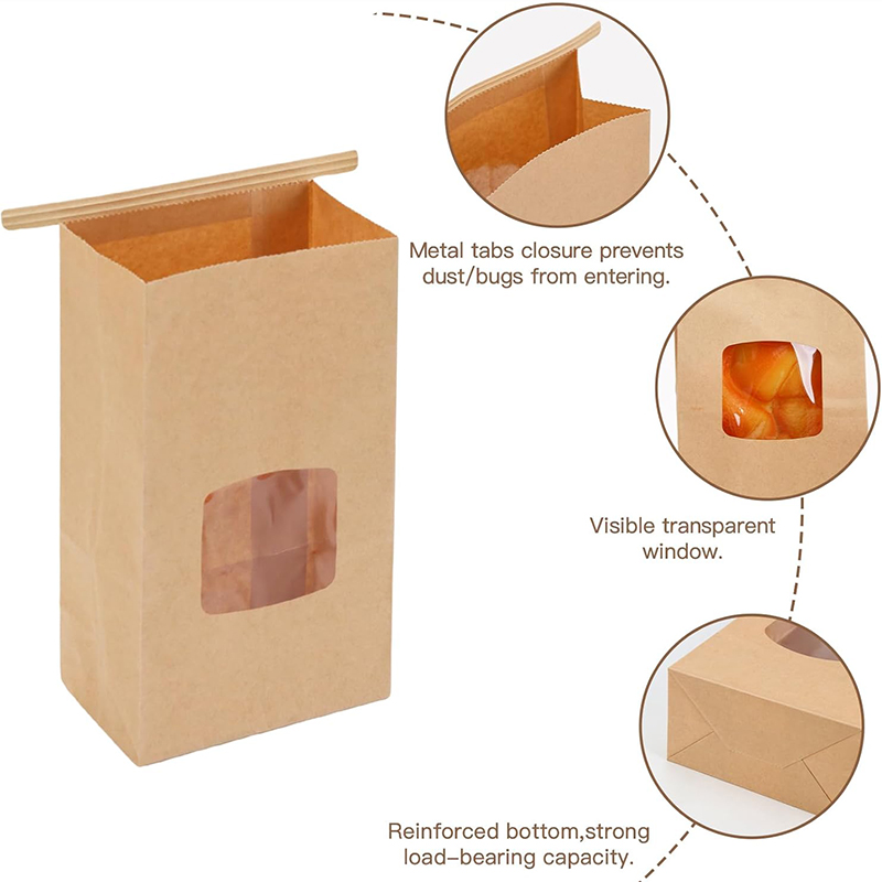 10Pcs Bakery Bags, Window Seal - Food Snacks Party recensie en prijs