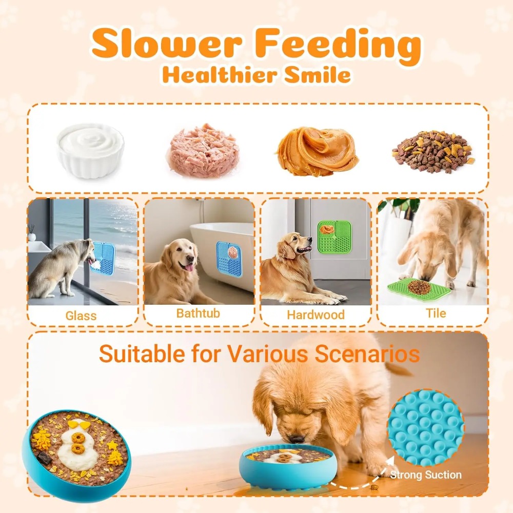 Dog Enrichment Toys 6 Pack Lic - Peanut Butter Snack recensie en prijs