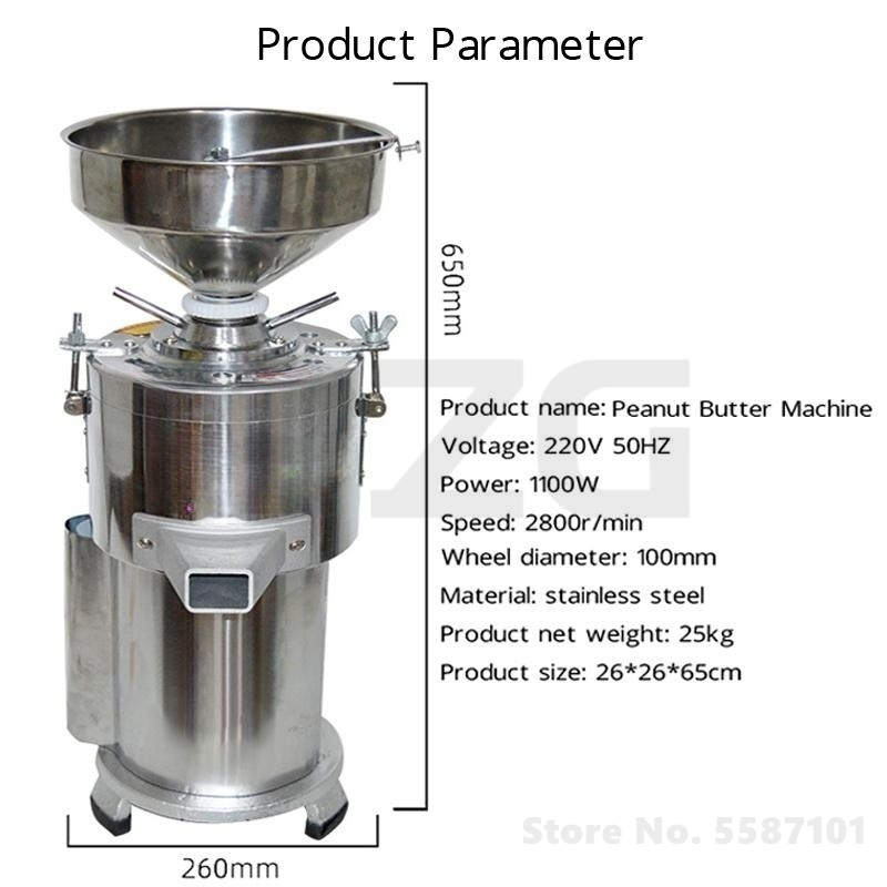 15kg/h Peanut Butter Maker Mac - Peanut Butter Snack recensie en prijs