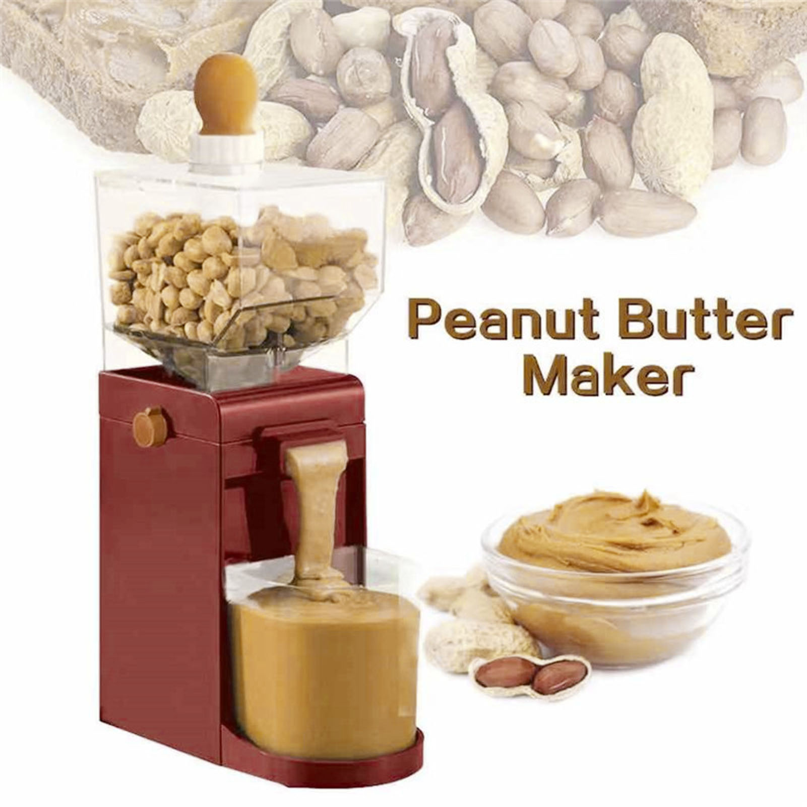 Peanut Butter Maker Home Elect - Peanut Butter Snack recensie en prijs