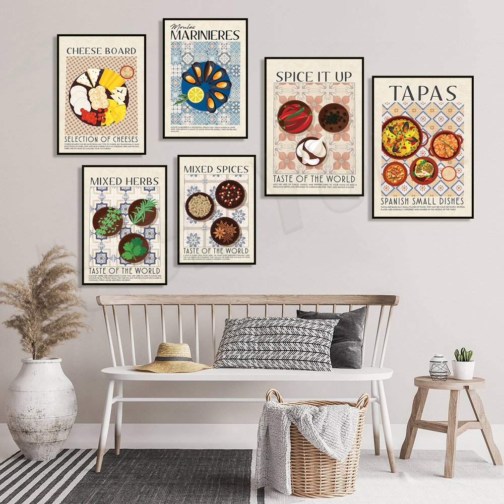 Cheese board, spices, herbs, p - Food Snacks Pictures recensie en prijs