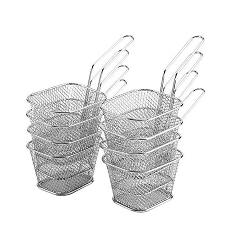 Mini Fry Baskets, Mesh Wire Fr - Food & Snacks Colouring Book recensie en prijs