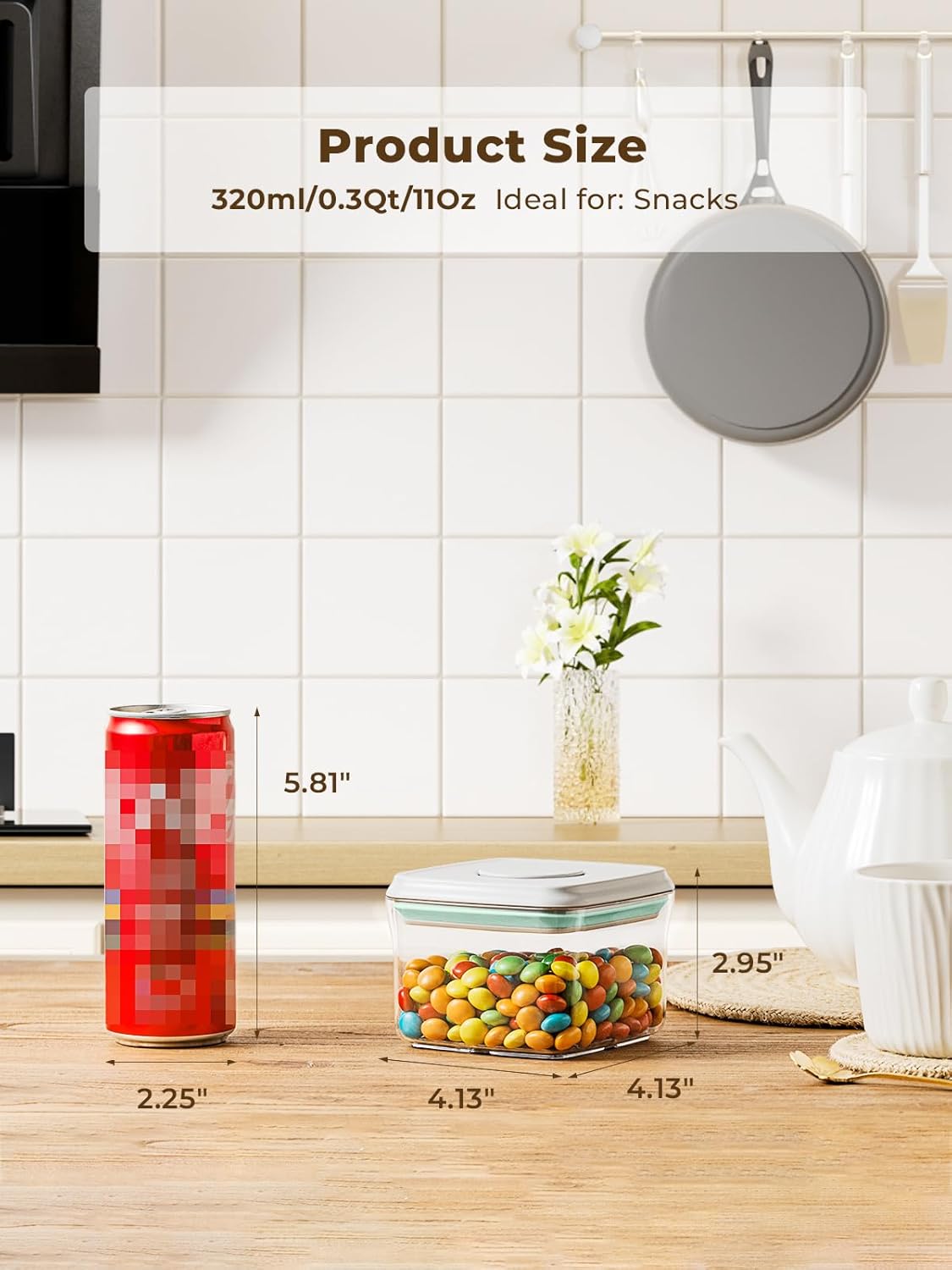 Mini Snack Container, 0.3 Qt / - Qt Food Snacks recensie en prijs