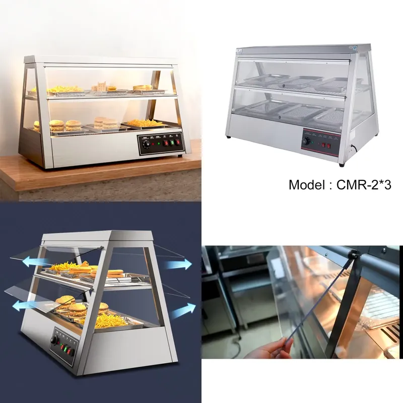 Stainless Steel Countertop Chi - Snacks Food Warmer recensie en prijs