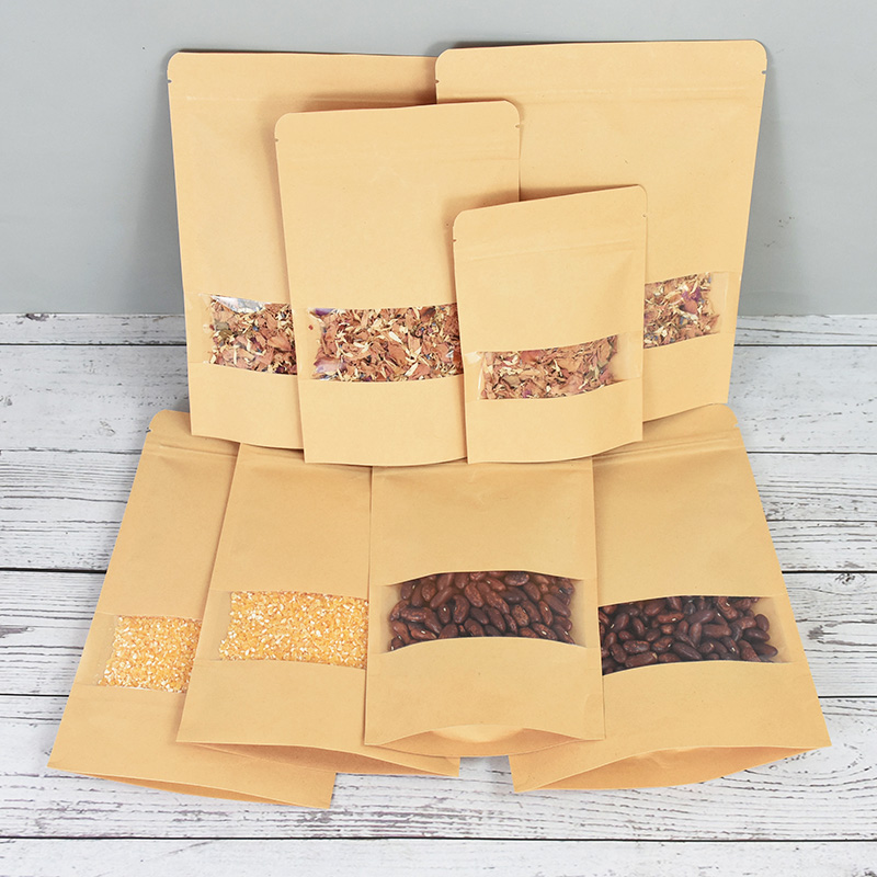 20/50pcs Kraft Paper Zip Lock  - Food Snacks Party recensie en prijs