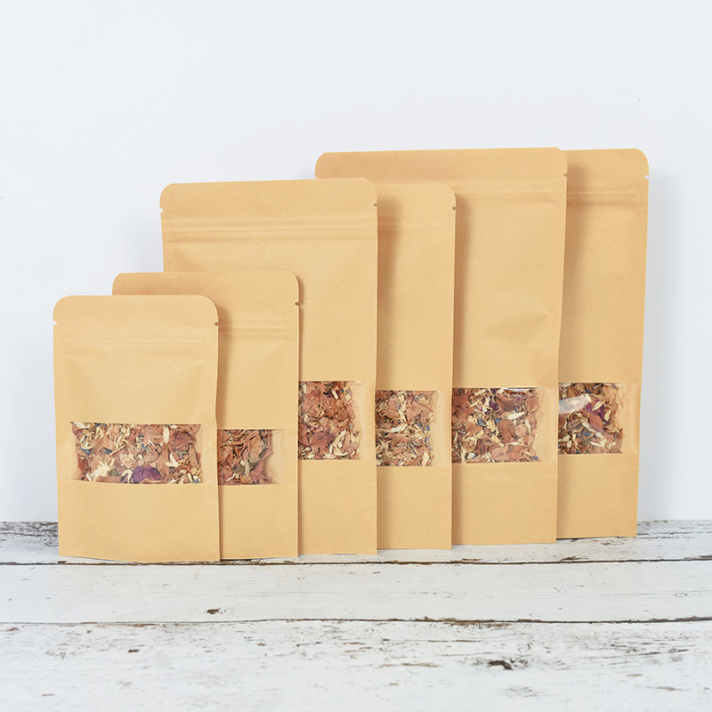 20/50pcs Kraft Paper Zip Lock  - Food Snacks Party recensie en prijs