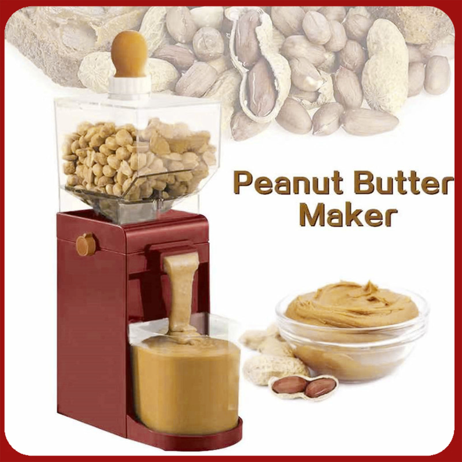 Peanut Butter Maker Home Elect - Peanut Butter Snack recensie en prijs