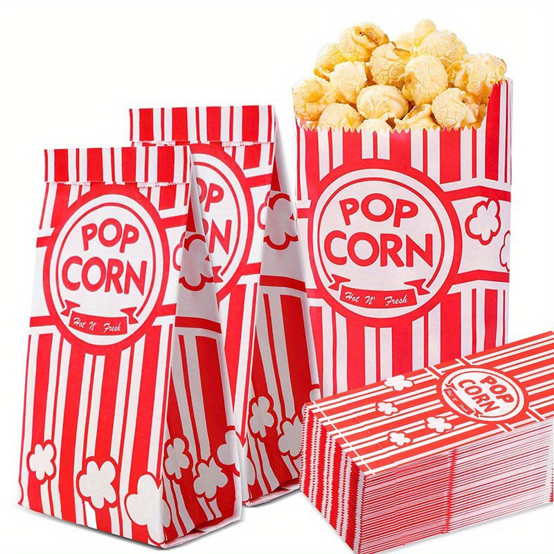 20/50Pcs Popcorn Bags Individu - Food Snacks Party recensie en prijs
