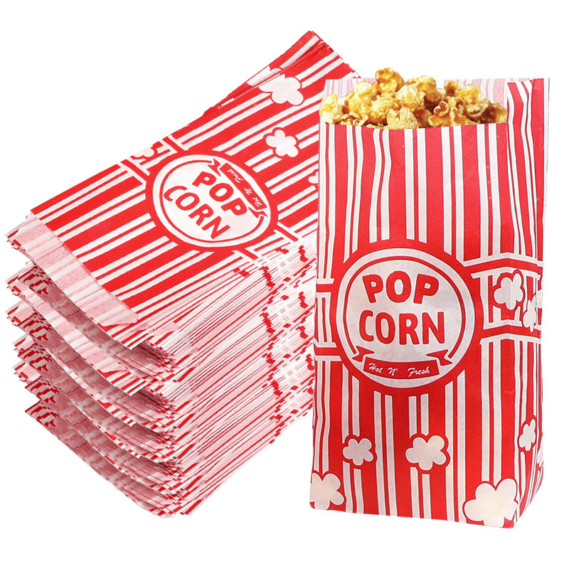 50Pcs Popcorn Packaging Bags S - Food Snacks Party recensie en prijs