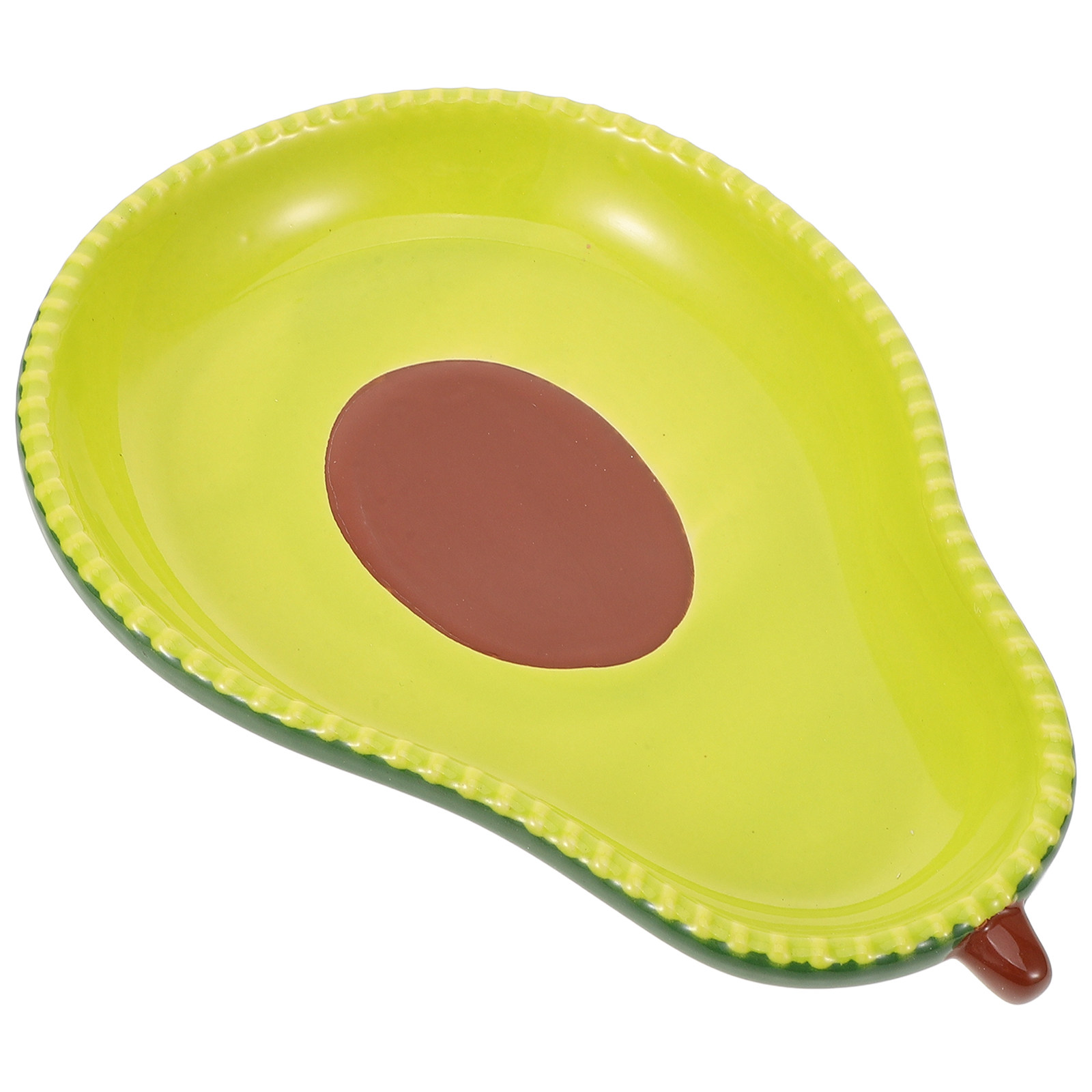 Avocado Shaped Ceramic Plate F - Food Snacks Party recensie en prijs