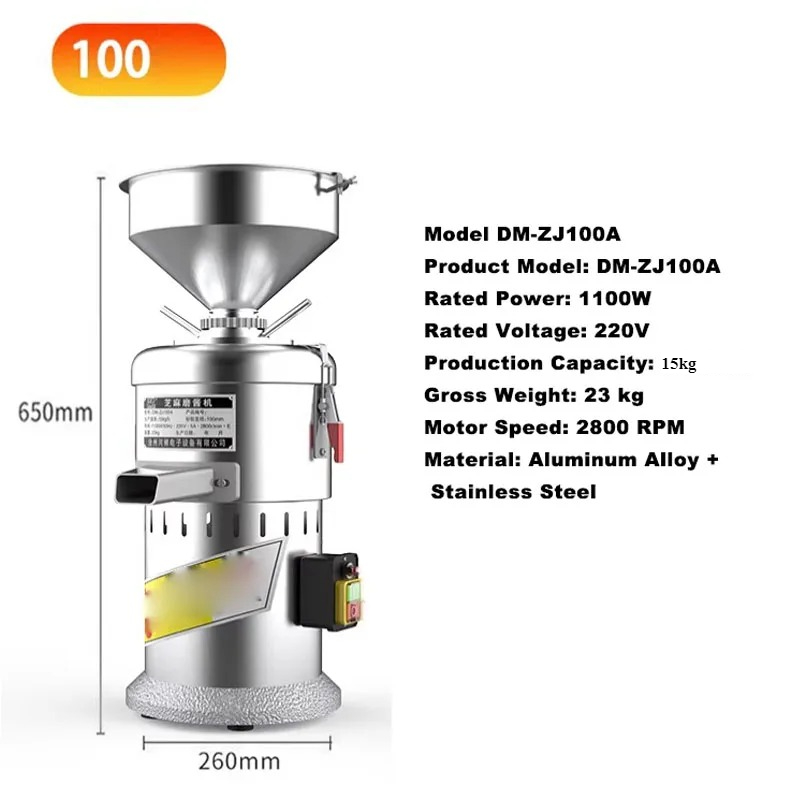220/110v Electric Sesame Grind - Peanut Butter Snack recensie en prijs