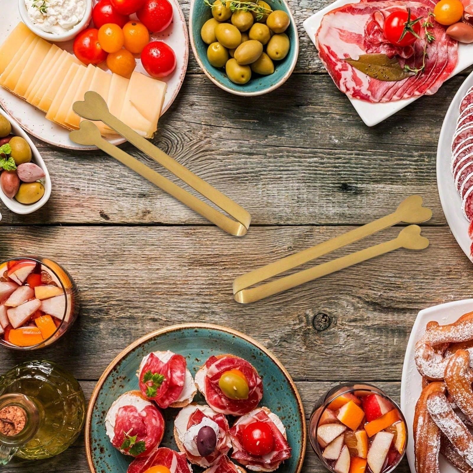 Mini Gold Stainless Steel Food - Food Snacks Party recensie en prijs