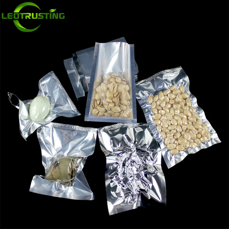 100 Pack Silver Glossy Flat Po - Food Snacks Party recensie en prijs
