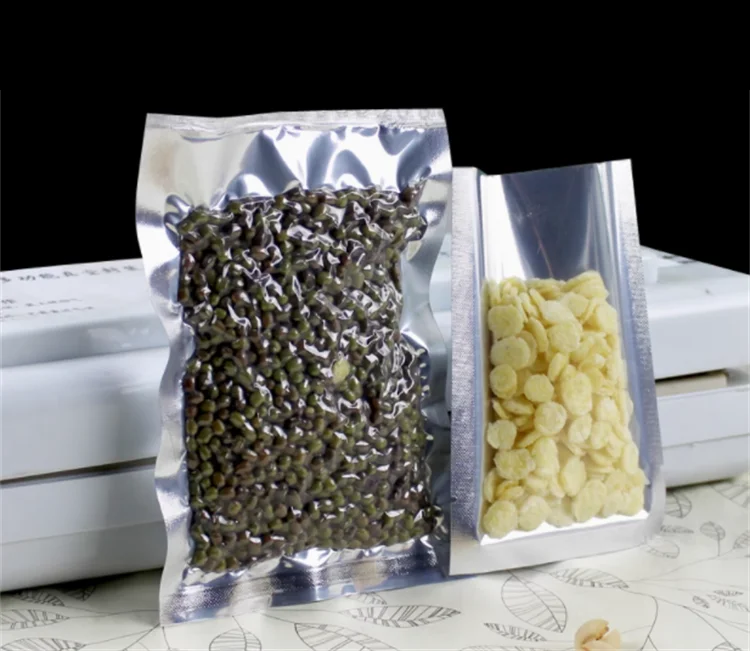 100 Pack Silver Glossy Flat Po - Food Snacks Party recensie en prijs